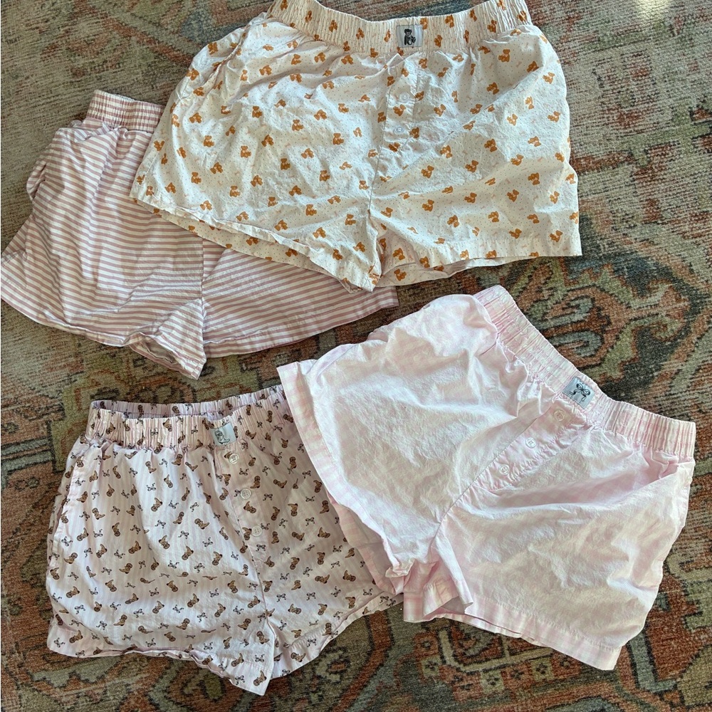 Women’s Cotton poplin pajama shorts